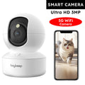 Camara Inteligentes para Mascotas/Perros y Bebés (2k Ultra HD+Wifi 5G)